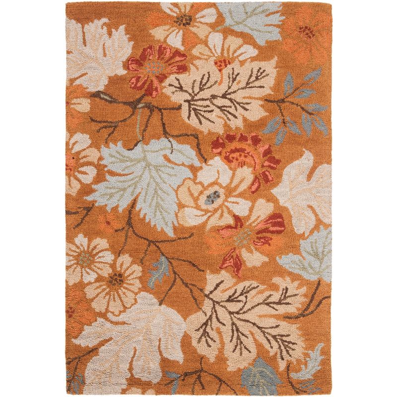 Blossom BLM917 Hand Hooked Area Rug  - Safavieh, 1 of 5