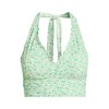 Lands' End Women's Tugless Scallop Halter Tankini Top - 3 of 4