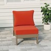 WestinTrends  Avalon Outdoor HDPE Deep Seating Modular Armless Patio Chair with Patio Cushions - 2 of 4