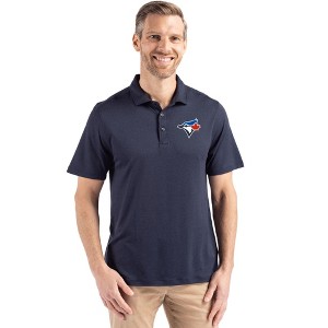 Toronto Blue Jays Cutter & Buck Coastline Epic Comfort Recycled Mens Polo - 1 of 1