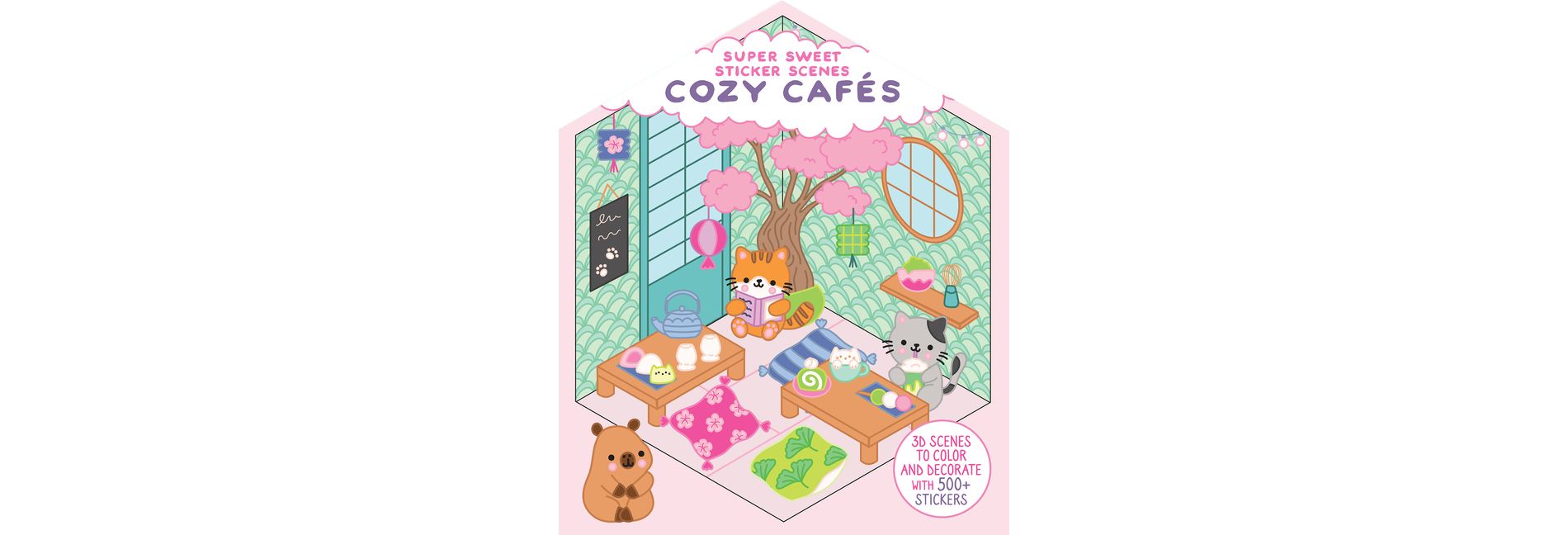 Super Sweet Sticker Scenes: Cozy Cafés - by  Dover Publications (Paperback)