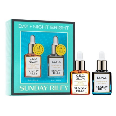 Sunday Riley Day + Night Bright Vitamin C + Retinol Oil Gift Set - 2oz -  Ulta Beauty