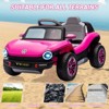 Kids Ride On Car Licensed Volkswagen Beetle Electric Ride On Toy for Toddlers 4 Wheeler Vehicle - 4 of 4