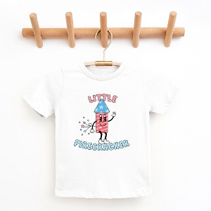 The Juniper Shop Retro Little Firecracker Toddler Short Sleeve Tee - 1 of 2
