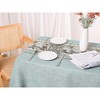 Unique Bargains Rustic Cotton Linen Waterproof Dinner Party Christmas Table Cover 1 Pc - 2 of 4