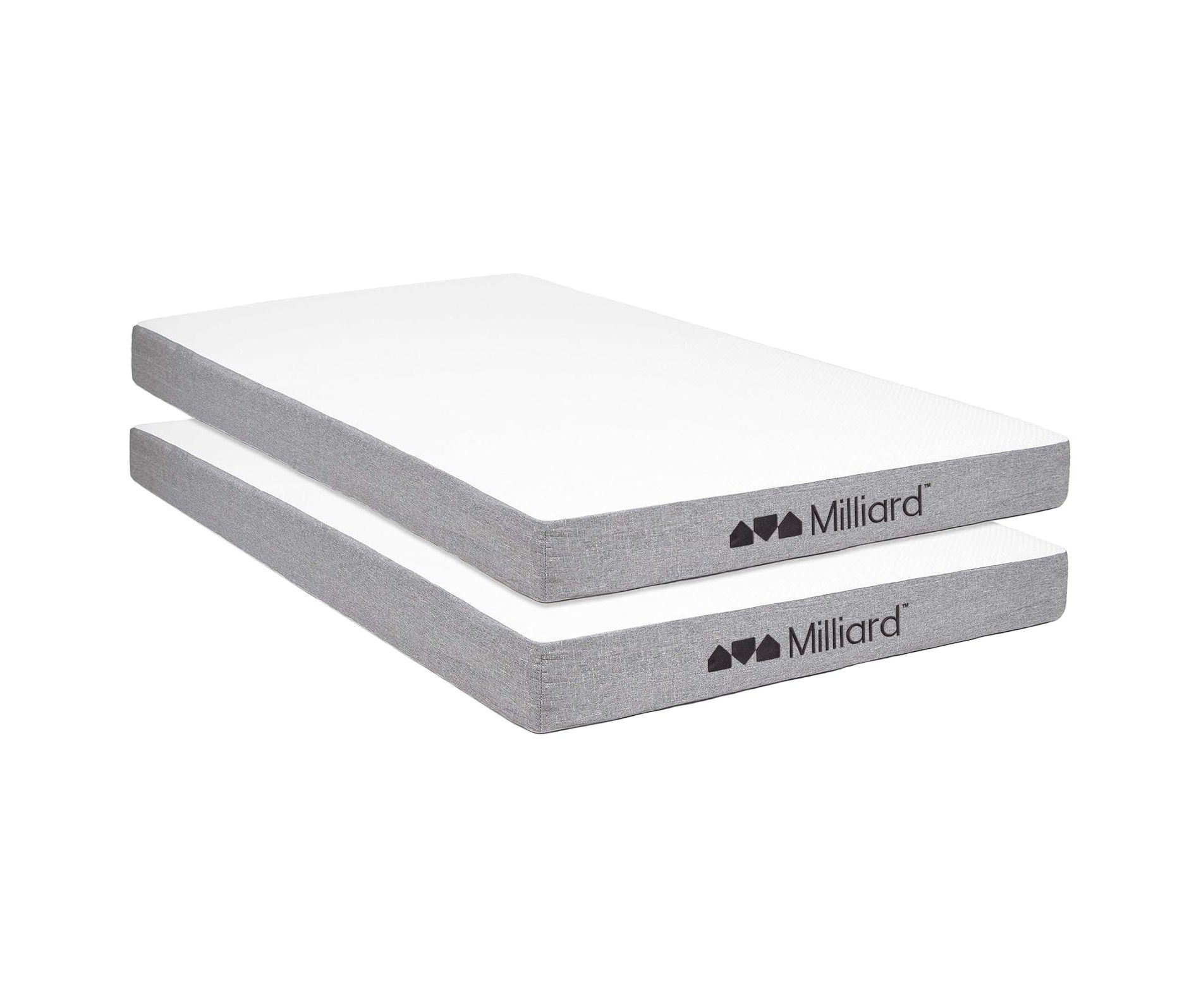 Milliard 5 Inch Twin Memory Foam Trundle Mattress (2)