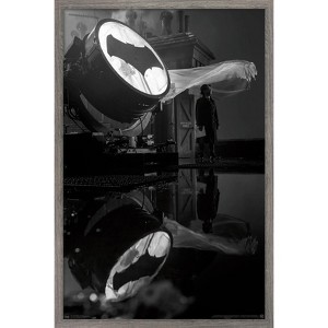 Trends International DC Comics Movie - Justice League - The Bat Signal Framed Wall Poster Prints - 1 of 4