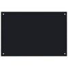 vidaXL Kitchen Backsplash Black 35.4 in.x23.6 in. Tempered Glass - 2 of 4