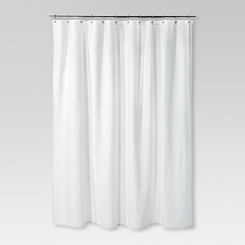 Solid Shower Curtain Cream Threshold Target