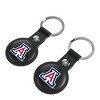 NCAA Big 12 Universities Insignia Black Airtag Holder 2-Pack - 2 of 4