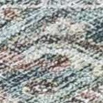 pale blue, teal, cream