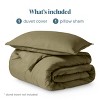 Ultra-Soft Duvet Cover & Shams Set by Bare Home, Comforter Not Included - 2 of 4