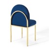 Modway Isla Channel Tufted Performance Velvet Dining Side Chair - 4 of 4