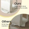 SONGMICS 6 LEDs Lockable Mirror Jewelry Cabinet, Jewelry Organizer, Standing Jewelry Armoire, Frameless Full-Length Mirror, 3 Storage Shelves - 4 of 4