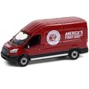 2015 Ford Transit LWB High Roof Van Burgundy "Indian Motorcycle Sales & Service" Route Runners 1/64 Diecast Model by Greenlight - 2 of 3