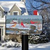 Briarwood Lane Mailbox Cover  - Standard Size - Birds of Winter Cardinals For Winter Mailbox Cover - 2 of 3