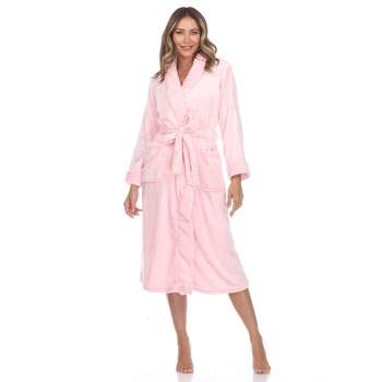 Mattel Barbie Logo Womens' Luxury Fleece Plush Robe Hooded Bathrobe S/m ...