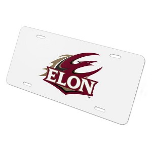 Elon University Secondary Logo Novelty Metal Vanity Tag License Plate - 1 of 4