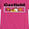 Girls' - Garfield - Garfield Panel Fitted Short Sleeve Graphic T-Shirt - 2 of 4