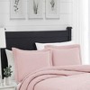 RT Designers Collection Milla 3pc Pinsonic Premium Quality All Season Quilt Set for Revitalize Bedroom, Blush - 2 of 3
