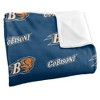 Bucknell University Logo Pattern Silky 50x60 Blanket, 1 Sided - 3 of 4