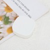 Unique Bargains Simple Square Contact Lens Case White 1 Set - 4 of 4