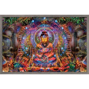 Trends International Jumbie - Buddha Framed Wall Poster Prints - 1 of 4