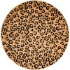 Unique Loom  Wildlife Leopard Area Rug - 2 of 4