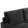 American Furniture Classics,69 Inch Wide Upholstered Two Cushion Sofa with Square Arms - 3 of 4