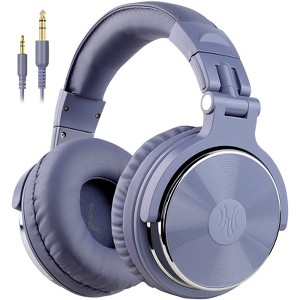OneOdio Pro10 Wired Over Ear Headphones Hi-Res Studio Monitor & Mixing DJ and 1/4 to 3.5mm Jack for AMP Computer Recording Podcast Guitar (Light Blue） - 1 of 4