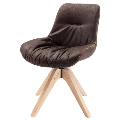 Upholstered Swivel Dining Chair - Kinwell