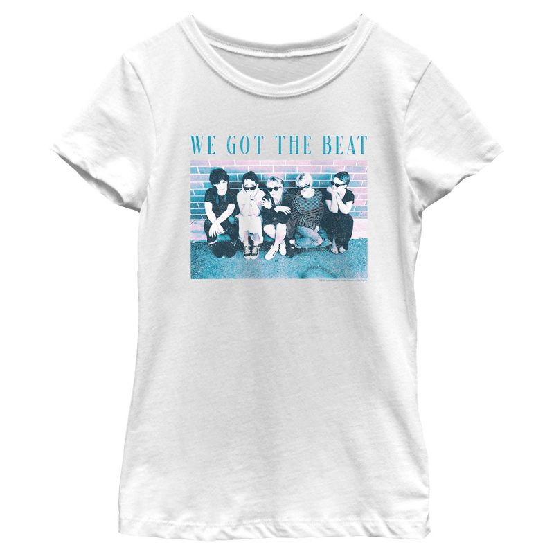 Girl's The Go-Go's We Got the Beat Portrait T-Shirt, 1 of 5