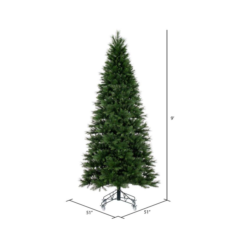 Vickerman Artificial Jackson Pine Christmas Tree, 3 of 6