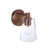 Craftmade Lighting Emilio 1 - Light Wall Light in  Satin Brass - 4 of 4