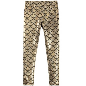 City Threads USA-Made Girls Novelty Stretch Leggings - 1 of 4