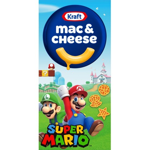 Kraft Super Mario Brothers Shaped Mac and Cheese - 5.5oz - image 1 of 4