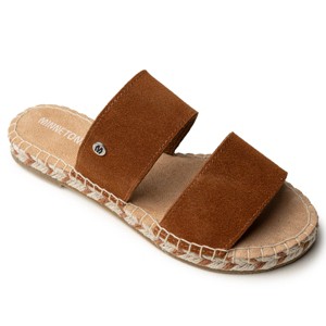 Minnetonka Women's Poppie Suede Dual Strap Sandals - 1 of 4