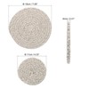 Unique Bargains House Indoor Gardening Plant Mat 4 Pcs - 2 of 4