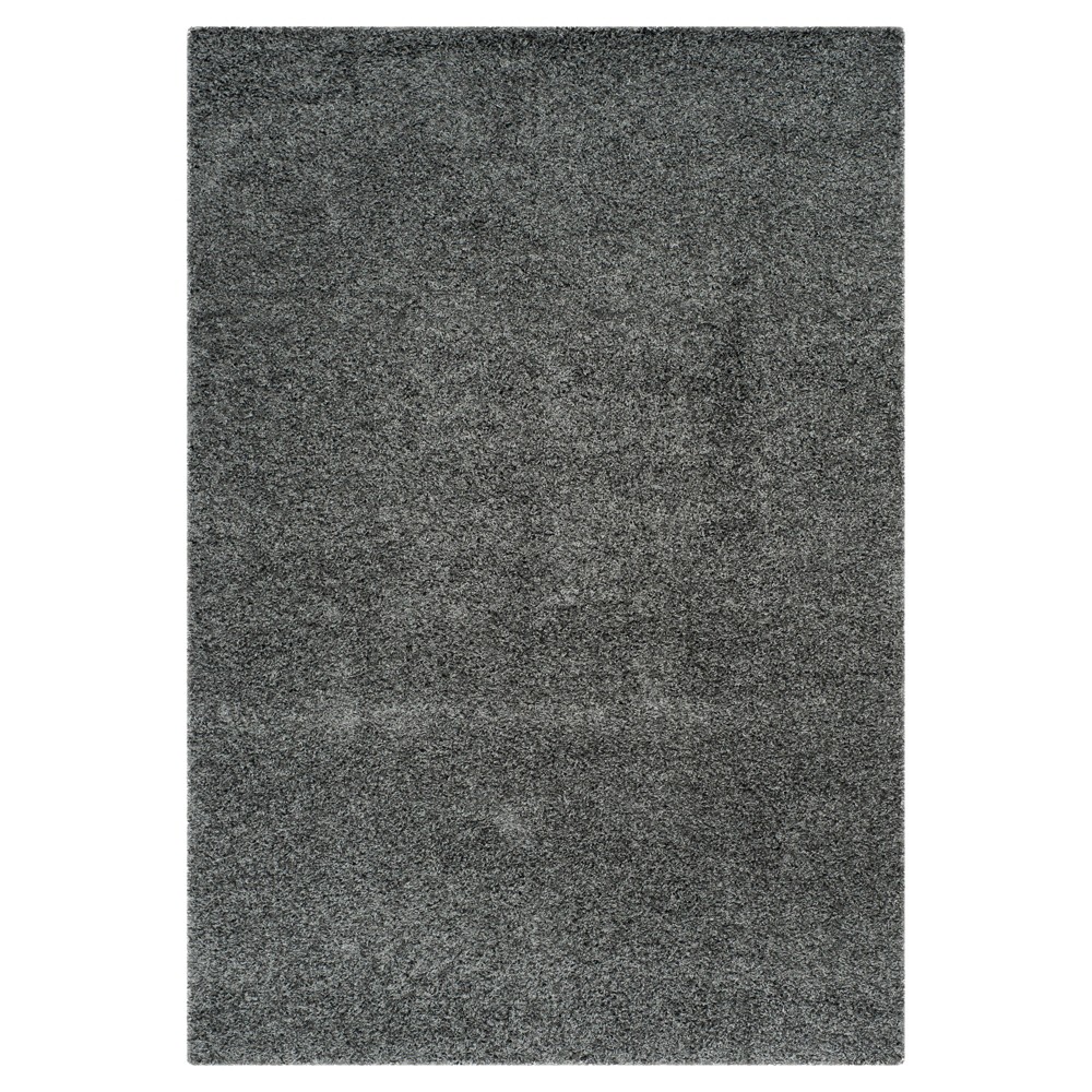 5'3inx7'6in Rayan Solid Loomed Area Rug Dark Gray - Safavieh