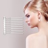 Unique Bargains No Slip Hair Side Combs Accessories Metal For All Age 4 Pcs - 3 of 4
