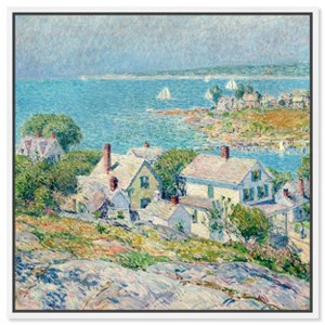 Art Remedy New England by Frederick Childe Chic Coastal Wall Art Framed - 1 of 4