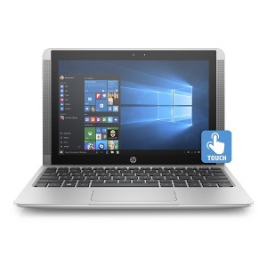 HP 10-p010wm Notebook x2 10.1" WXGA Laptop Intel Atom x5-Z8350 4GB 64GB W10 - Manufacturer Refurbished - 1 of 4