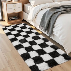 Soft Fluffy Large Rugs for Living Room Shaggy Area Rug - 1 of 4