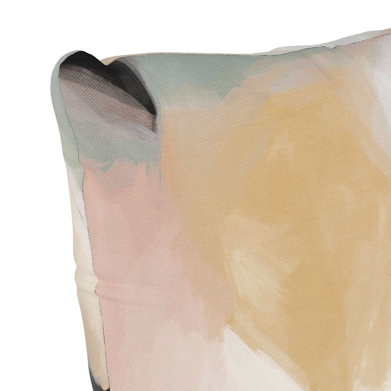 18&#34;x18&#34; Polyester Pillow with Welt in Abstract Shapes Cloud - Skyline Furniture, 4 of 7