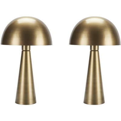 Gold deals mushroom lamp