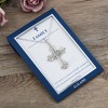 Anna-Kaci Silvery Tone Pendant Necklace with Gift Message Card & Envelope Jewelry Gifts - 3 of 4