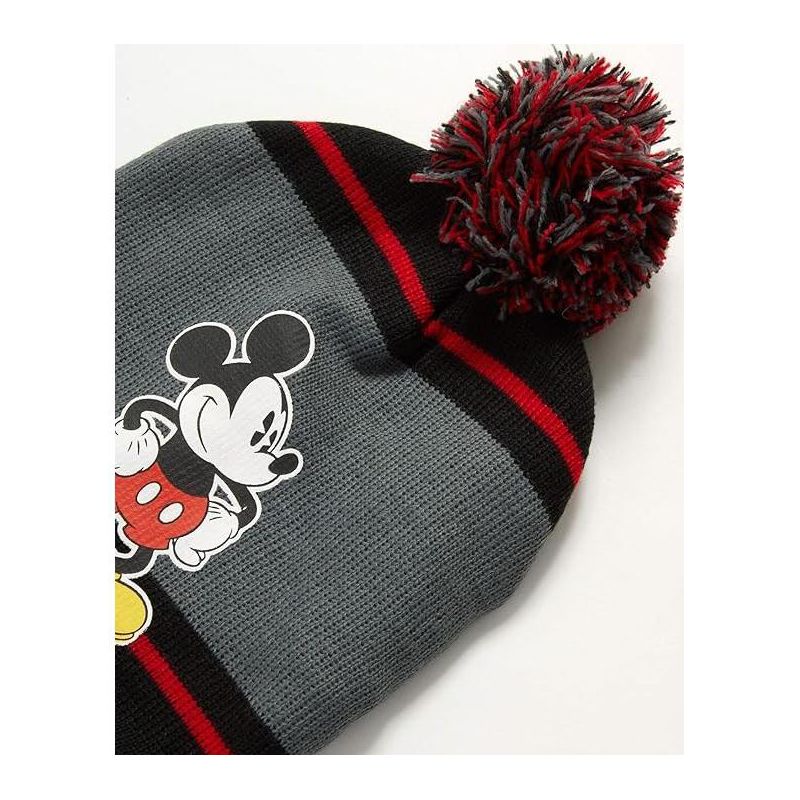 Disney Mickey Mouse Boys' Cold Weather Set - Hat, Gloves and Gaiter (2T-7), 3 of 4