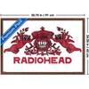 Trends International Radiohead - Red Crest Bears Framed Wall Poster Prints - 3 of 4