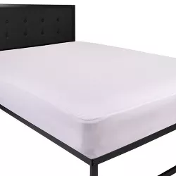 Flash Furniture Capri Comfortable Sleep Premium Fitted 100% Waterproof-Hypoallergenic Vinyl Free Mattress Protector - Breathable Fabric Surface, Twin