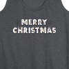 Women's - Winnie the Pooh - Merry Christmas Characters Graphic Racerback Tank - 2 of 4
